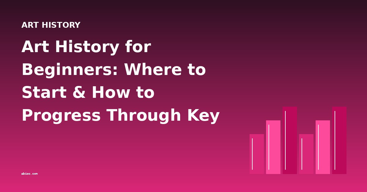 Art History for Beginners: Where to Start & How to Progress Through Key Works