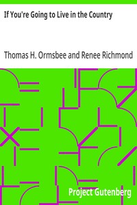 Cover of If You're Going to Live in the Country — Reading Notes
