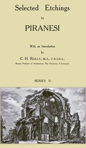 Cover of Selected etchings by Piranesi, s...