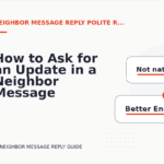 How to Ask for an Update in a Neighbor Message Reply